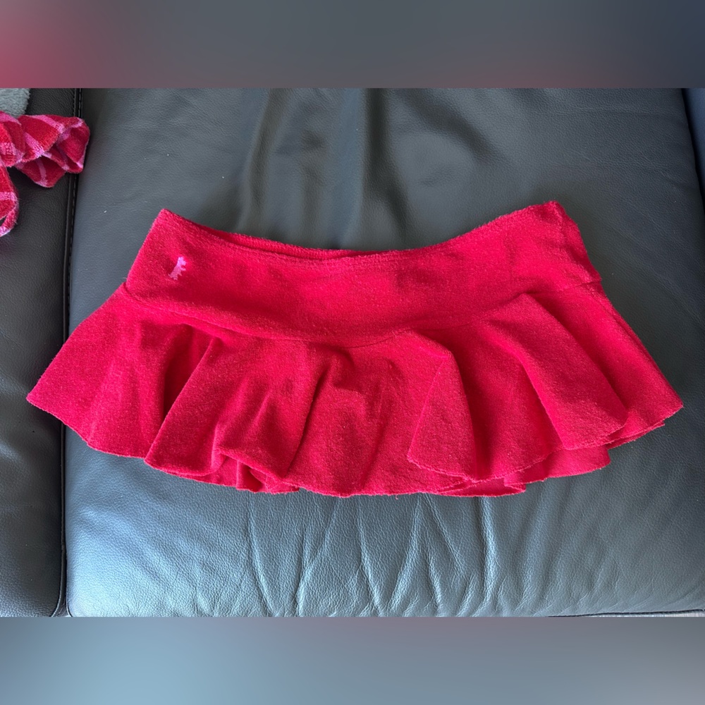 Juicy Couture terry cloth bikini with cover up skirt - Picture 4 of 5